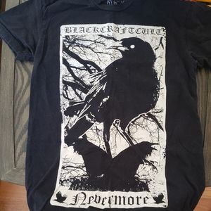Hot Topic Black Craft Nevermore Shirt